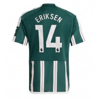 Koszulka piłkarska Manchester United Christian Eriksen #14 Strój wyjazdowy 2023-24 tanio Krótki Rękaw